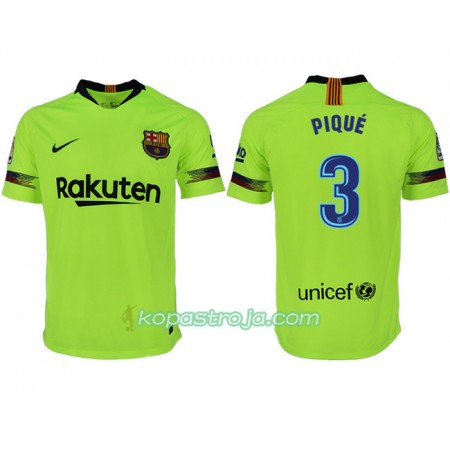 Billiga Fotbollströjor FC Barcelona PIQUE 3 Borta tröja 2018/19 Kortärmad